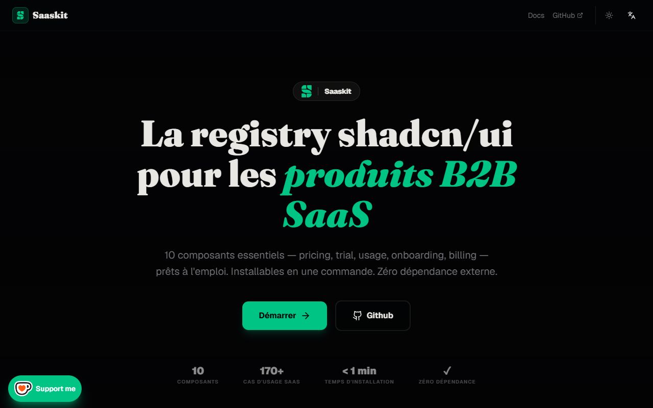 Saaskit website